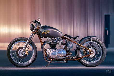 Canadian Cool: A Bonneville bobber from Origin8or | Bike EXIF