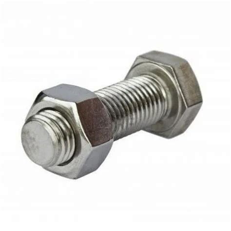 Full Thread Stainless Steel Nut Bolt Material Grade SS304 At Best