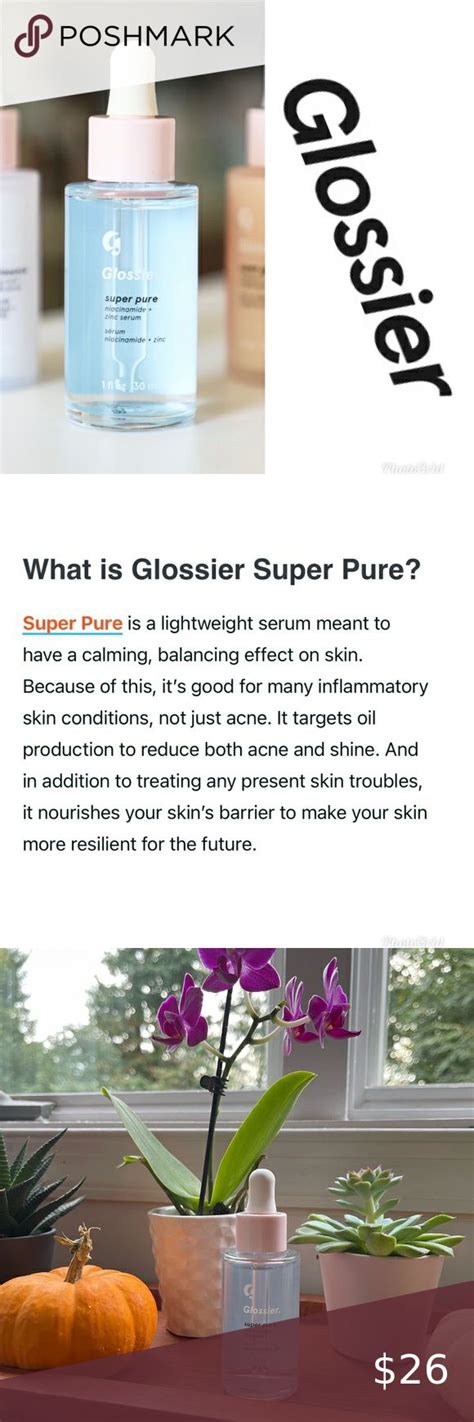 Glossier Super Pure Niacinamide Zinc Serum Glossier Super Pure