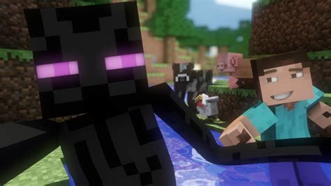 Endermans Day Off Minecraft Animation Fredisaalanimations Youtube