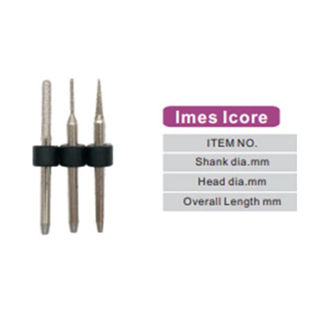 VHF Amann Arum Dental Milling Burs CAD CAM Milling Cutter 0 6mm 2 0mm 2 5mm