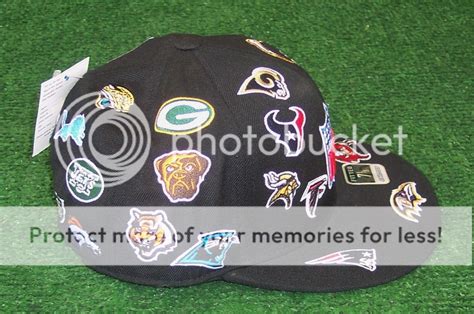 NFL LOGO Hat Cap Licensed Fitted Reebok Size 7 1/4 | eBay