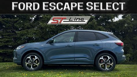 Learn All About The Ford Escape ST Line Select YouTube