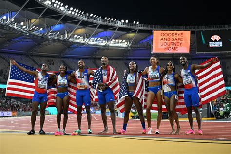 World Athletics Relays 2024 Mixed 4x400m Preview Team Usa And