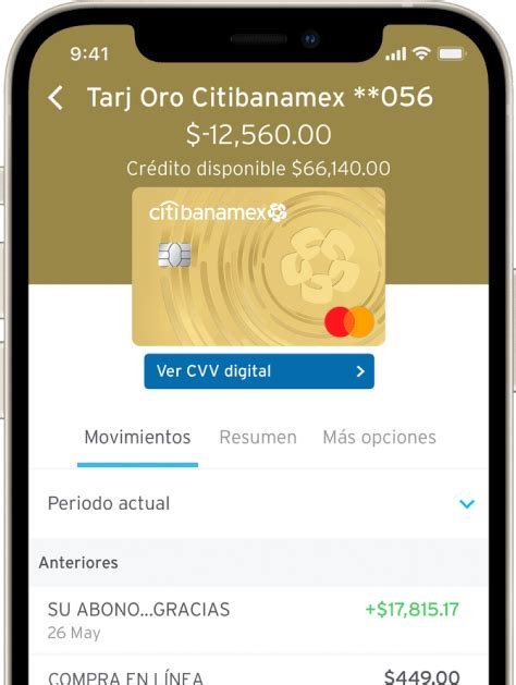 ¿cómo Solicito Una Tarjeta De Crédito Oro Citibanamex Webfinanceiro