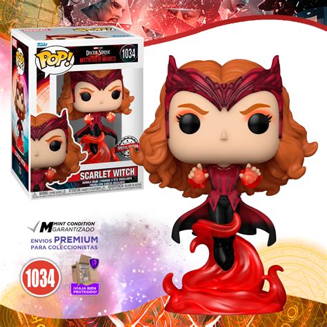 Funko Pop Marvel Dr Strange Multiverse Of Madness Scarlet Witch Caos