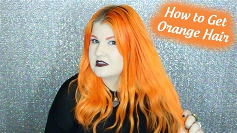 How To Get Orange Hair Youtube