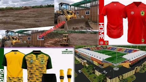 KOTOKO TO BOULD 5000 CAPACITY OF STADIUM AT ADAKO JACHIE NEW KIT