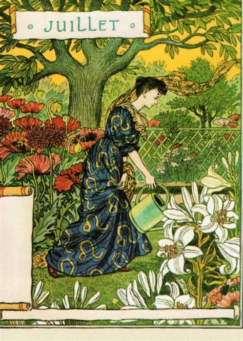 Eugène Grasset Dessins pour le calendrier de La Belle Ja Flickr