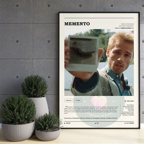 Memento Movie Poster / Memento Poster / Modern Art Print / - Etsy