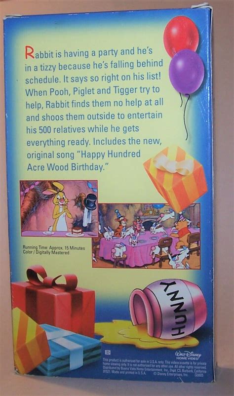 Disney Winnie The Pooh A Birthday Party In Grelly USA