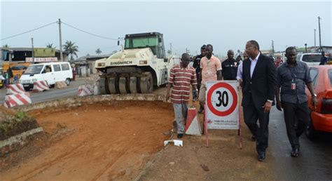 Voie Express Abidjan Grand Bassam Adjouffou Et Gonzagueville Vont