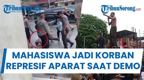 3 Mahasiswa Jadi Korban Represif Aparat Saat Demo Di Kantor Polresta