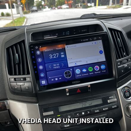 Head Unit Suitable For Toyota Landcruiser Series Vx Gxl