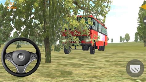 Indian Sleeper Bus Simulator Wite Bus With Luggage On Roof Gameplay