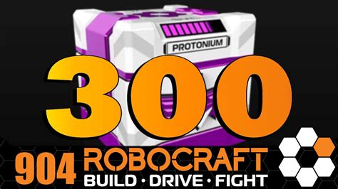 Robocraft EPIC LOOT 300 Protonium Crate Opening Also What Could