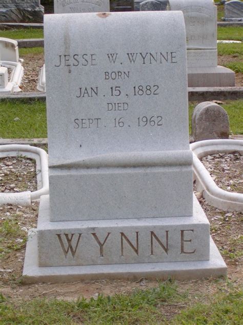 Jesse Watkins Wynne Jr 1882 1962 Find A Grave Memorial