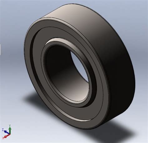 Roll Bearing Solidworks Part Thousands Of Free Cad Blocks