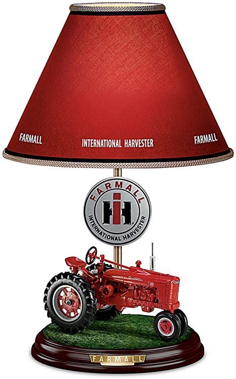 Farmall Heritage Table Lamp With Fully Sculpted Model H Farmall