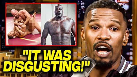 Jamie Foxx EXPOSES Shaq ONeils Secret NAKED Wrestling Matches YouTube