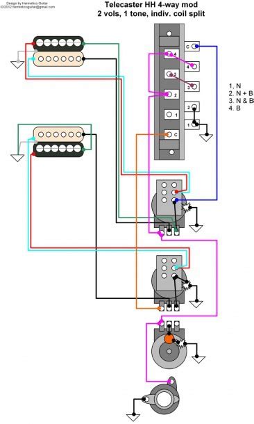 Three Way Switch Wiring Diagram Guitar