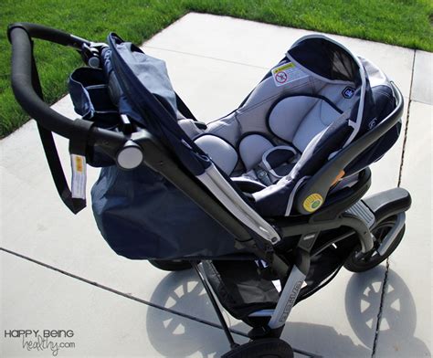 The Chicco KeyFit 30 Car Seat and Activ3 Jogging Stroller | Happy Being ...