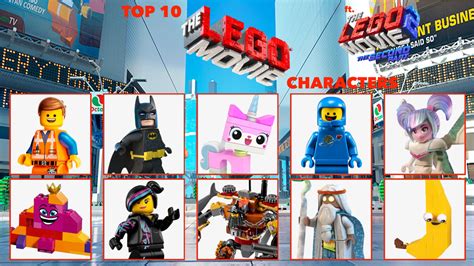 My Top 10 The Lego Movie Characters by jacobstout on DeviantArt