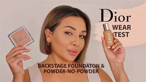 Dior Beauty Backstage Face Body Foundation Review Swatches Off