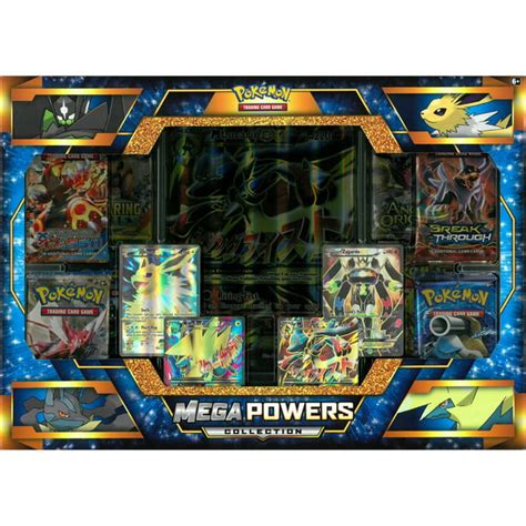 Pokemon Sun And Moon Mega Lucario Ex And Mega Manectric Ex Mega Powers Collection Trading Cards