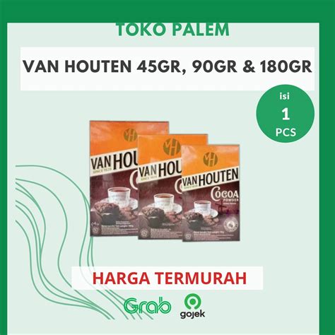 Jual Van Houten Cocoa Powder Dark Gr Gr Gr Cokelat Bubuk