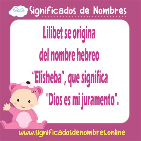 Significado De Lilibet 🥇【 Apodos Origen Y MÁs