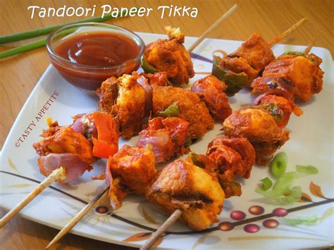 How To Make Paneer Tikka At Home Tandoori Paneer Tikka Step By Step