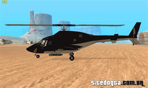 Helic Ptero Airwolf Para Gta San Andreas Site Do Gta