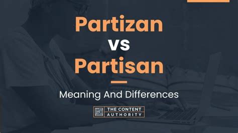 Partizan vs Partisan: Meaning And Differences