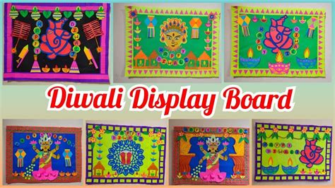 Diwali Notice Board Decoration Class On Display You