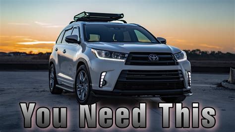 Toyota Highlander Upgrades And Accessories