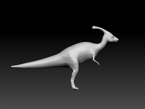 Stl File Parasaurolophus Dinosaur Parasaurolophus 🦖・3d Printing Template To Download・cults