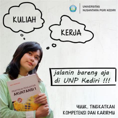 Kuliah Sambil Kerja Di UNP Kediri Juga Bisa Loh