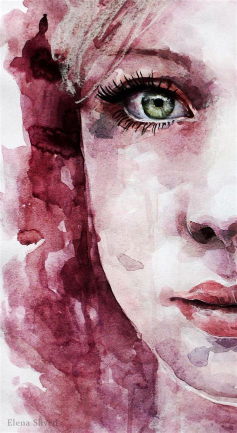 Pin By Sabrina On Arts Watercolor Portrait Painting Portrait Art