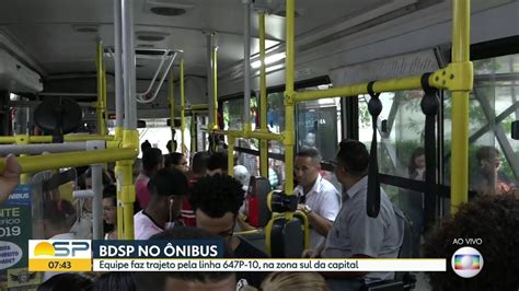 Vídeo Problemas No Transporte Público De Sp Bom Dia Sp G1