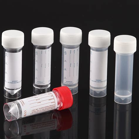 Disposable Sample Container Ml Specimen Containers With Boric Acid