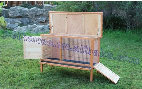 Large Wooden Rabbit Cage Used - Buy Rabbit Cage,Wooden Rabbit Cage ...