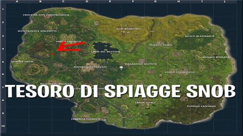 Fortnite Stagione Sfide Settimana Tesoro Di Spiagge Snob