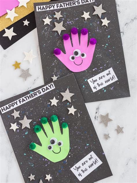 15 Father S Day Handprint Craft JoanneAymen