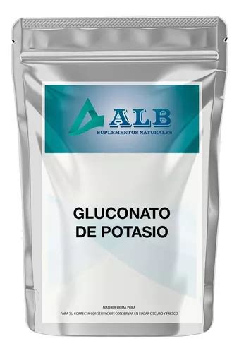 Gluconato De Potasio Puro Usp Kilo Alb Sabor Caracter Stico Env O