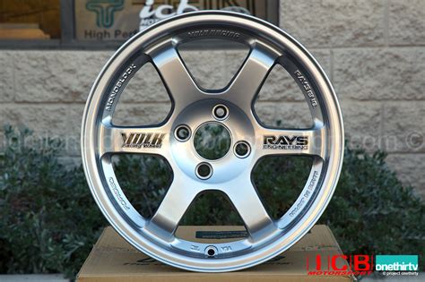 Rays Volk Racing Te37 Wheels 15x8 4x100 35 Offset Mercury Silver