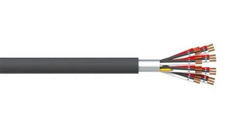 Single 1 5 Sqmm X 6 Core Shielded Cable For Networking At 100 Meter