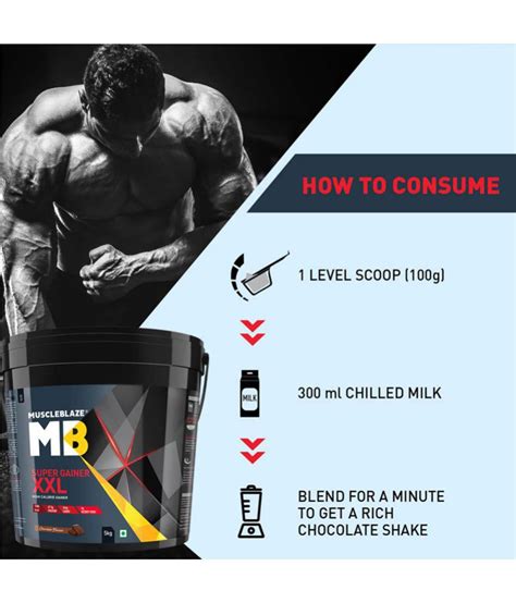 Muscleblaze Super Gainer Xxl Weight Gainers Mass Gainers Kg