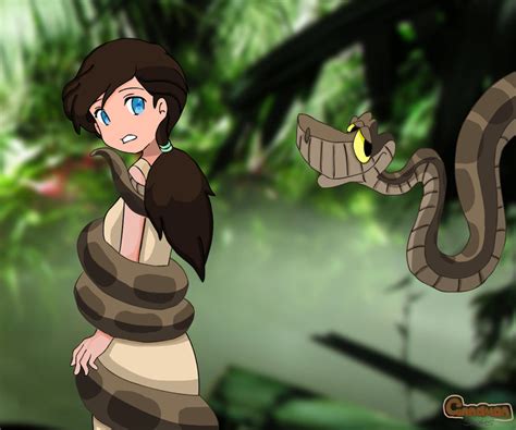 Request Melody Meets Kaa By Cinnamonsnakes On Deviantart