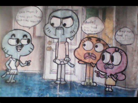 Gumball And Nicole New Out Fits By K9x Toons N Stuff On Deviantart